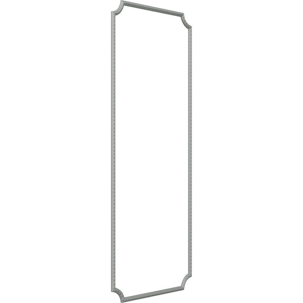Ekena Millwork 28 in. W x 72 in. H Unfinished Polyurethane Bulwark Rope Panel Moulding Kit (Single Panel) (2)