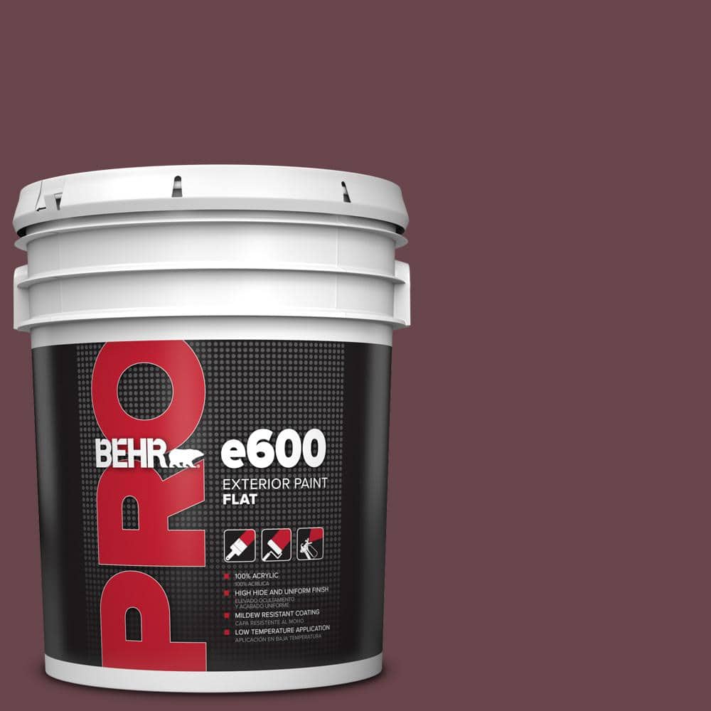 BEHR PRO 5 gal. #PMD-63 Estate Vineyard Flat Exterior Paint