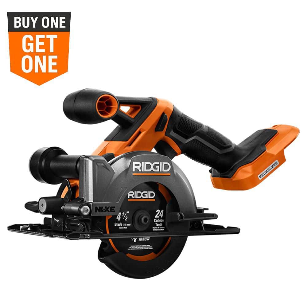RIDGID 18V NUKE Brushless Cordless 4-1/2 in. Circular Saw (Tool Only) (1)