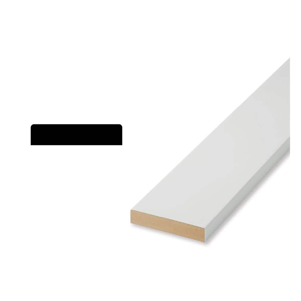 Woodgrain Millwork 3502 11/16 in. x  3 1/2 in. x  96 in. Craftsman Primed MDF Casing (1-Piece − 8 Total Linear Feet) (1)