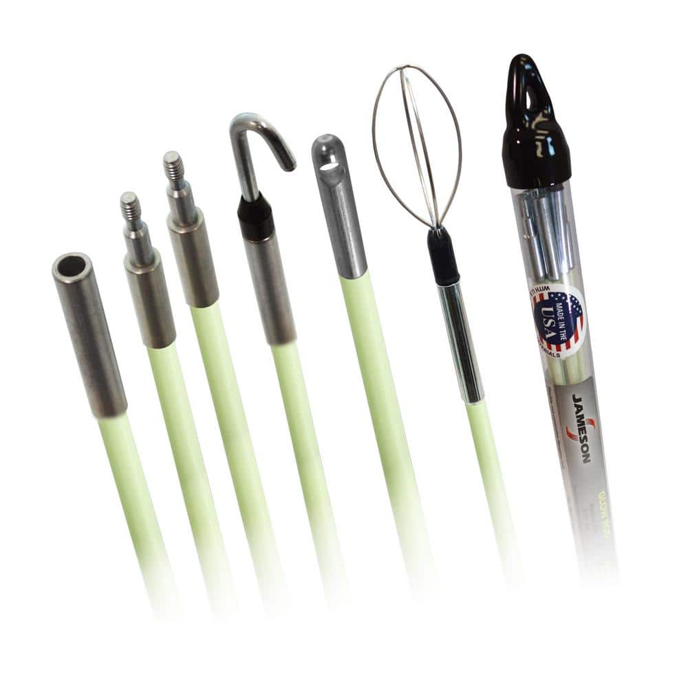 Jameson 34 ft. Glow Fish Rod Versa Kit