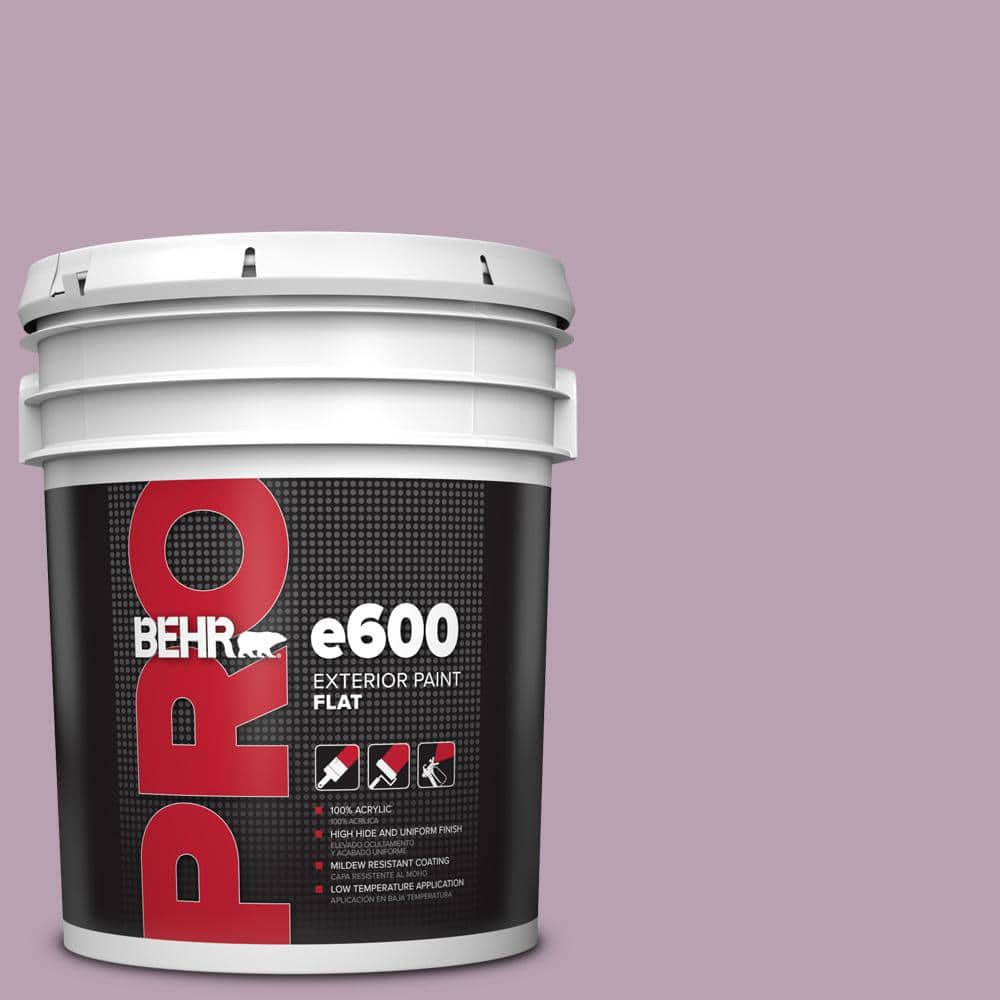 BEHR PRO 5 gal. #S110-4 Highland Thistle Flat Paint