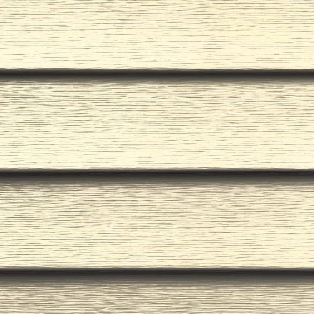 Ply Gem Take Home Sample Progressions Double 5 in. x 24 in. Vinyl Siding in Sunrise Yellow (3)