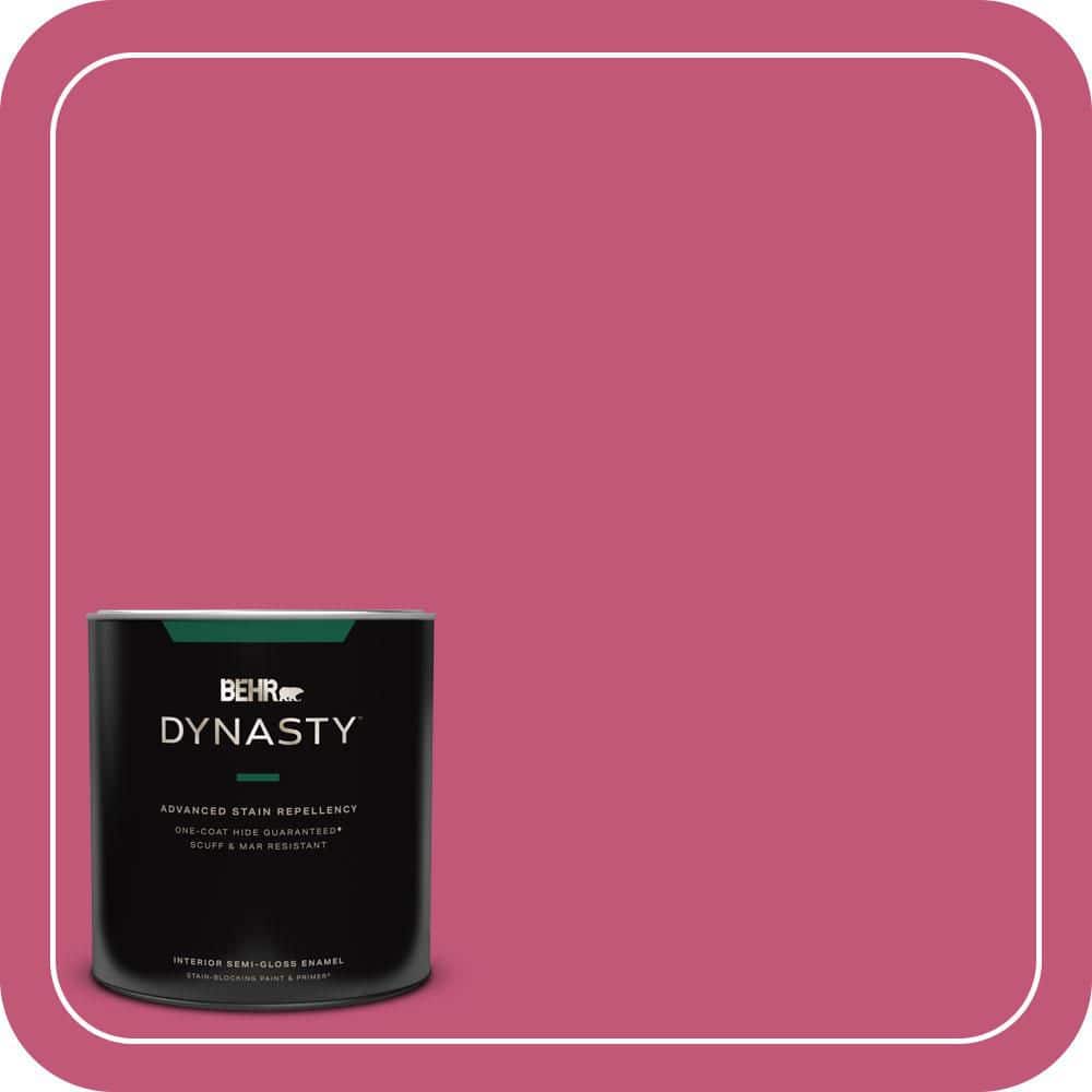 BEHR DYNASTY 1 qt. #T16-02 Pagoda Semi-Gloss Enamel Interior Stain-Blocking Paint and Primer