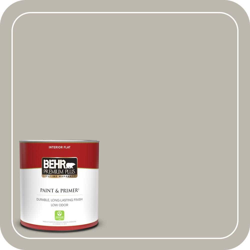 BEHR PREMIUM PLUS Home Decorators Collection #HDC-NT-06G Glasgow Fog Flat Low Odor & Primer