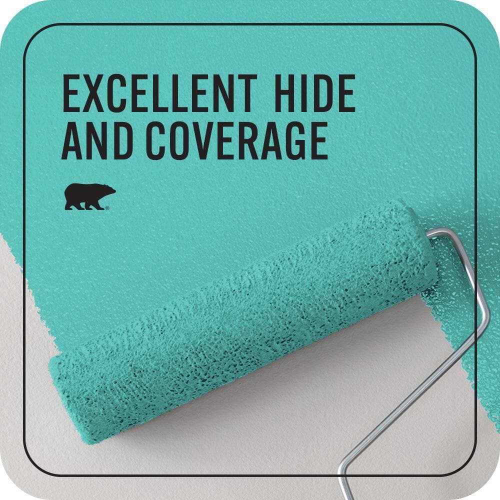 BEHR PREMIUM PLUS #490B-4 Sea Life Enamel & Primer Color Sample (4)