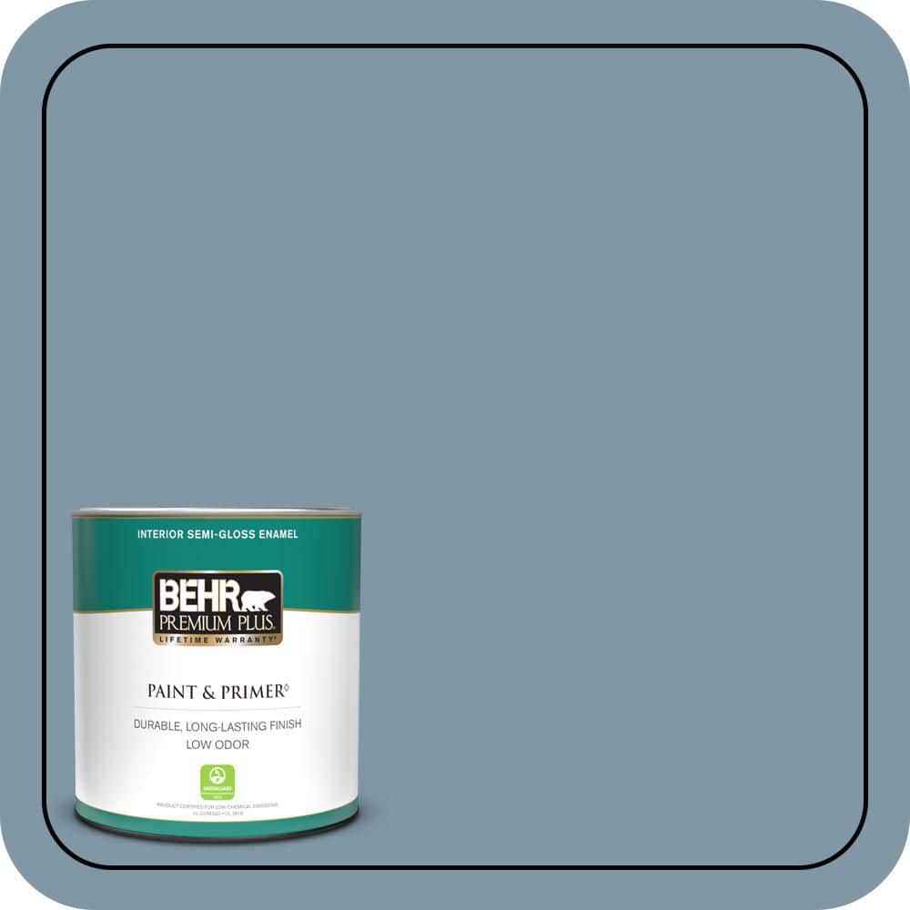BEHR PREMIUM PLUS #560F-5 Bleached Denim Flat & Primer (1)