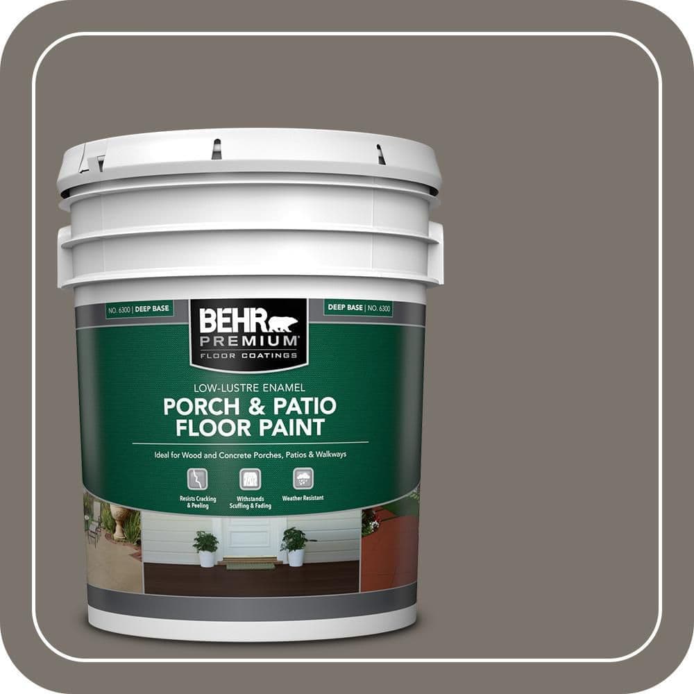 BEHR PREMIUM 5 gal. #MQ2-58 Unpredictable Hue Low-Lustre Enamel Interior/Exterior Porch and Patio Floor Paint