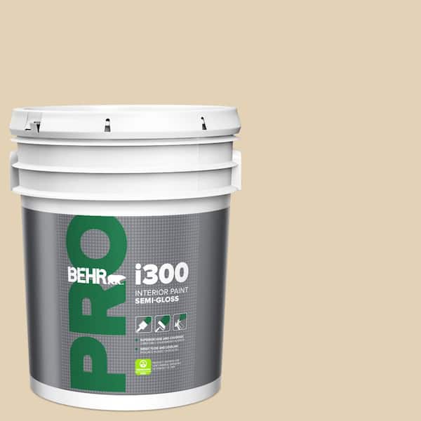 BEHR PRO 5 gal. #N290-3 Comfy Beige Semi-Gloss Interior Paint (2)