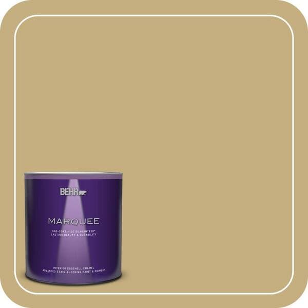 BEHR MARQUEE 1 qt. #MQ2-29 Cliff Ridge One-Coat Hide Eggshell Enamel Interior Paint & Primer (2)