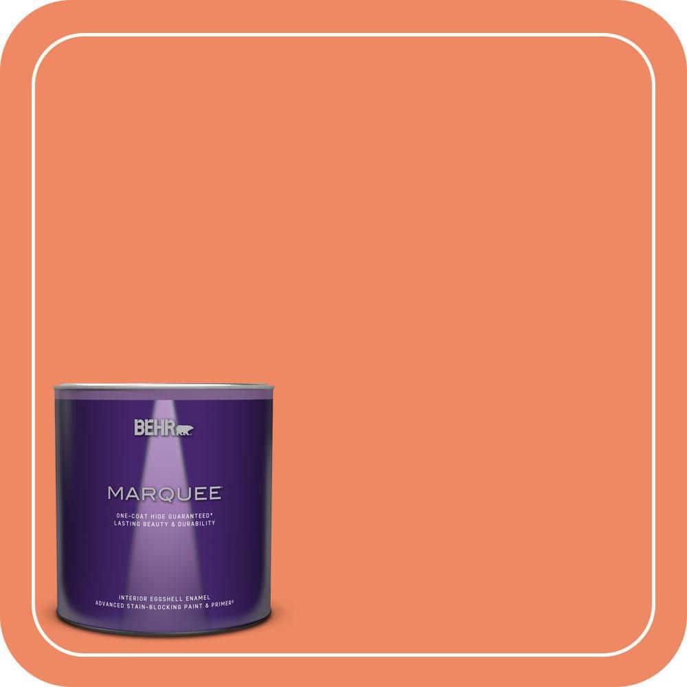 BEHR MARQUEE 1 qt. #P190-5 Orioles Eggshell Enamel Interior Paint & Primer (1)