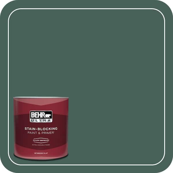 BEHR ULTRA 1 qt. #T18-20 Equilibrium Extra Durable Flat Interior Paint & Primer (2)
