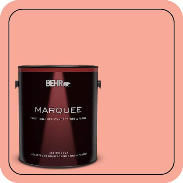 BEHR PREMIUM PLUS #190B-4 Duchess Rose Enamel Low Odor & Primer (4)