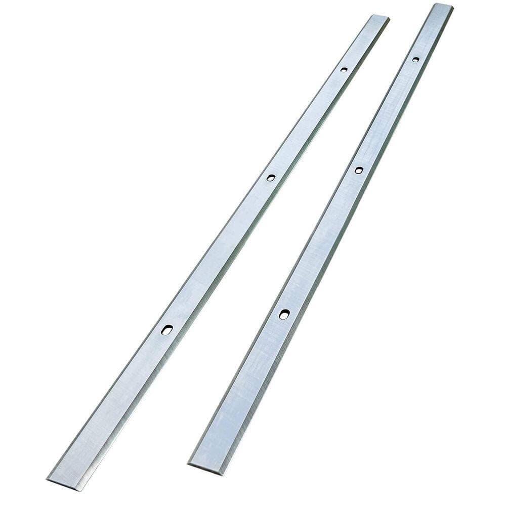 LAIFUCAM 12-1/2 in. M2 HSS Planer Blades w/ Locator Holes for Delta 22-560, 22-565, TP305, TP400LS Planers, 2-Pack (2)