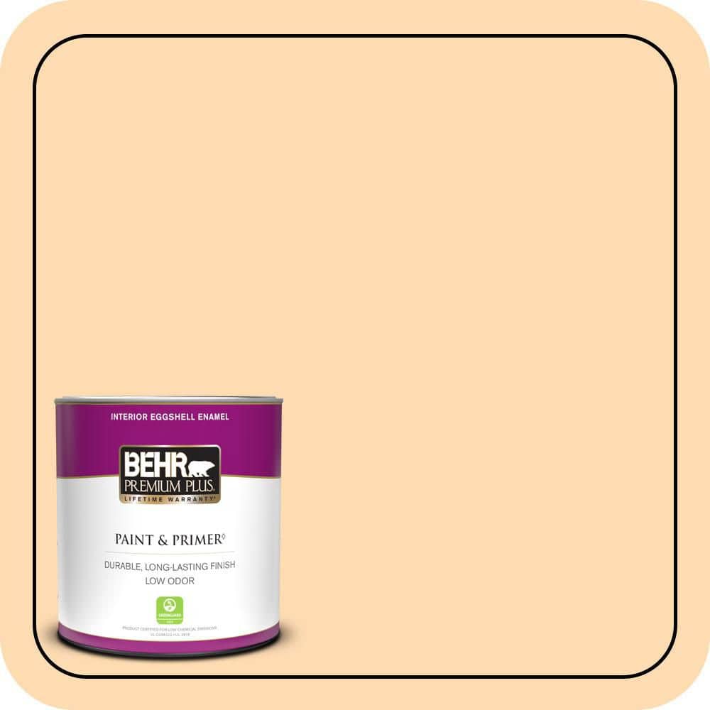 BEHR PREMIUM PLUS #290B-4 Feather Plume Enamel Interior/Exterior Paint & Primer Color Sample (1)