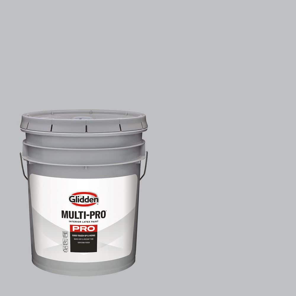Glidden Multi-Pro 5 gal. PPG1013-3 Whirlwind Semi-Gloss Interior Paint