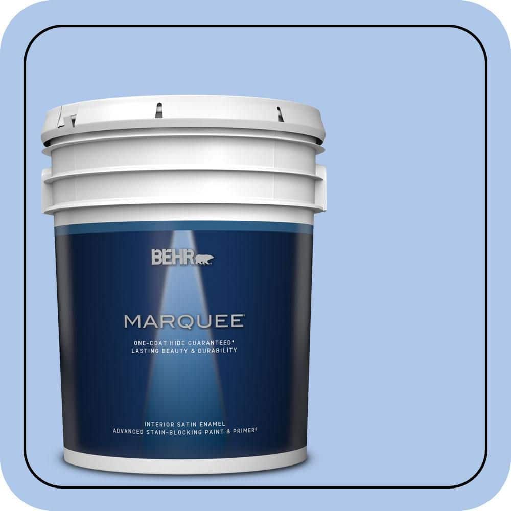 BEHR MARQUEE 5 gal. #P530-2 Promise Keeping Satin Enamel Interior Paint & Primer