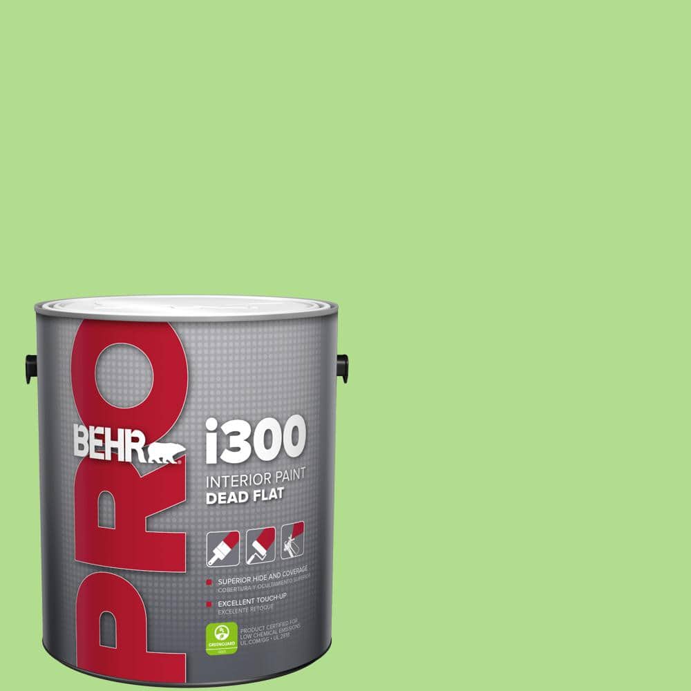 BEHR PRO 1 gal. #MQ4-46 Early Spring Dead Flat Interior Paint