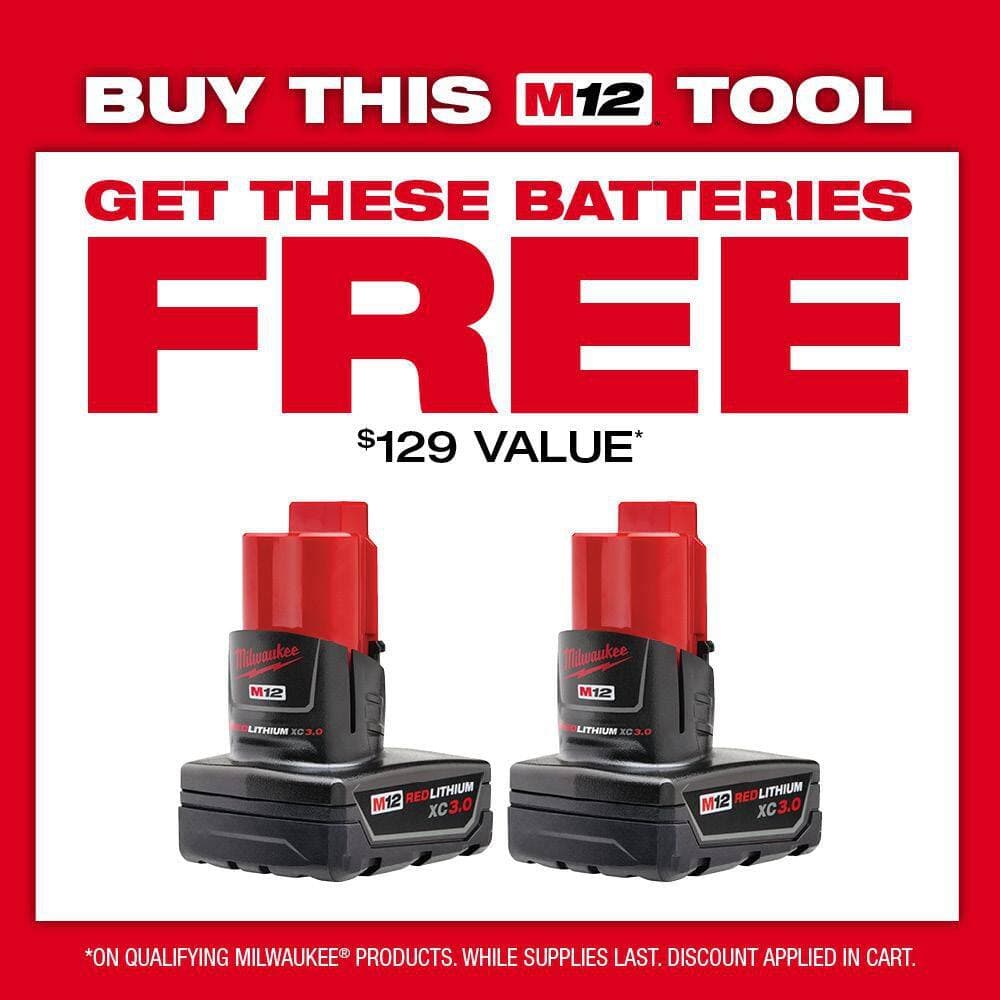 Milwaukee M12 FUEL 1/2 in. Stubby Impact Wrench with M12 FUEL Right Angle Die Grinder with 1/2 in. 14Pc Deep Impact Socket Set (3)