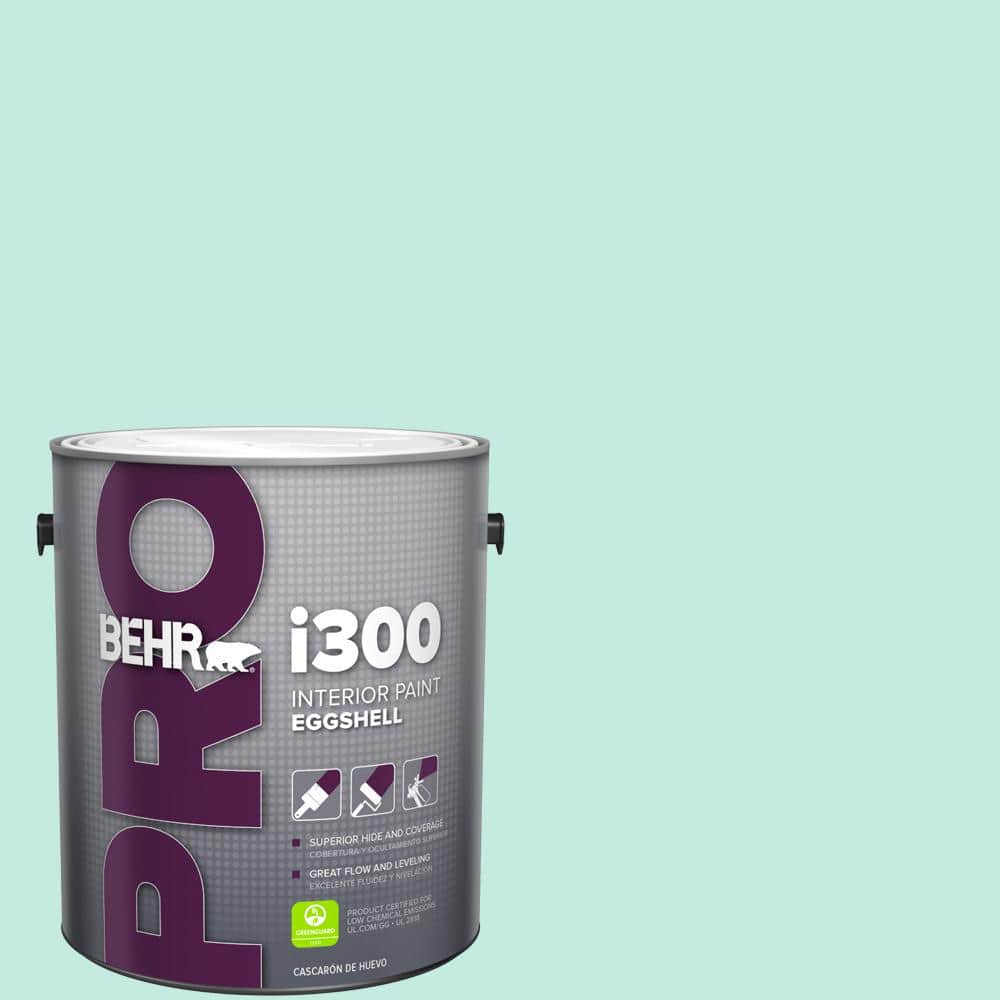 BEHR PRO 1 gal. #P440-2 Clear Aqua Eggshell Interior Paint