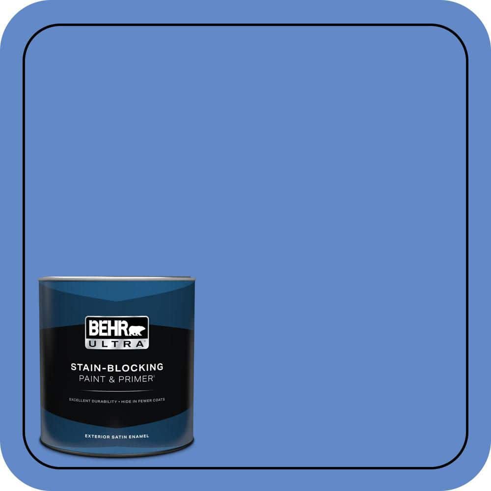 BEHR ULTRA 1 qt. #P530-5 Integrity Satin Enamel Exterior Paint & Primer