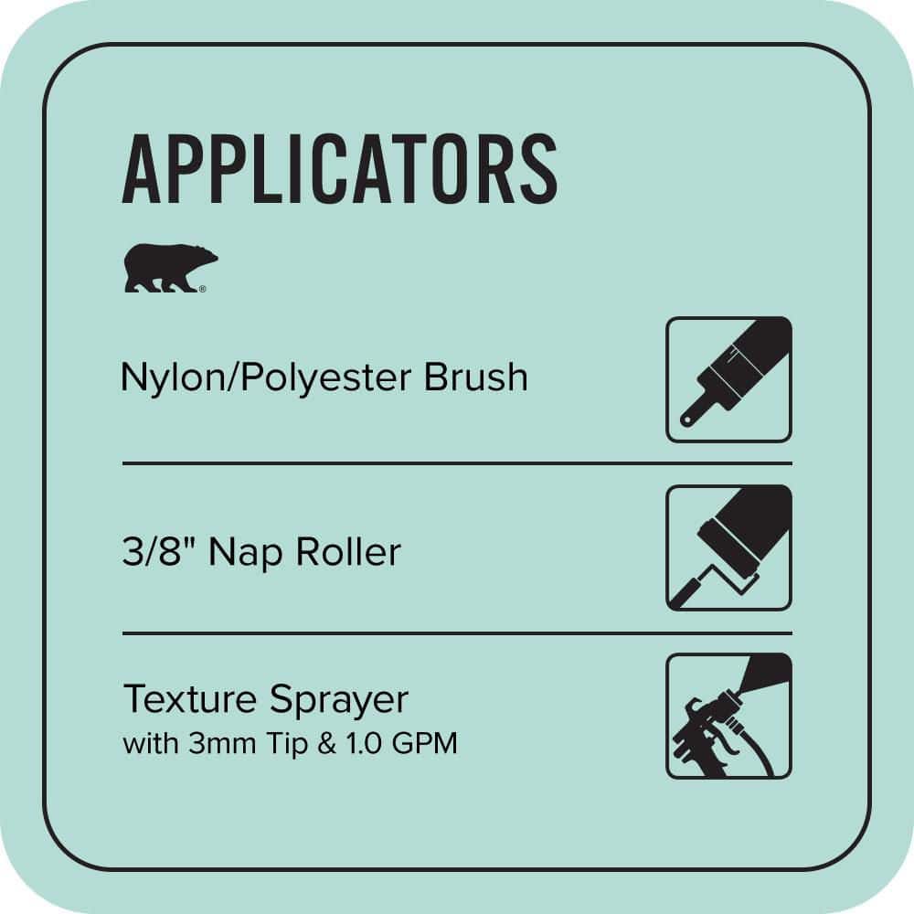 BEHR PREMIUM #490C-3 Textured Low-Lustre Enamel Interior/Exterior Porch and Patio Anti-Slip Floor Paint (4)