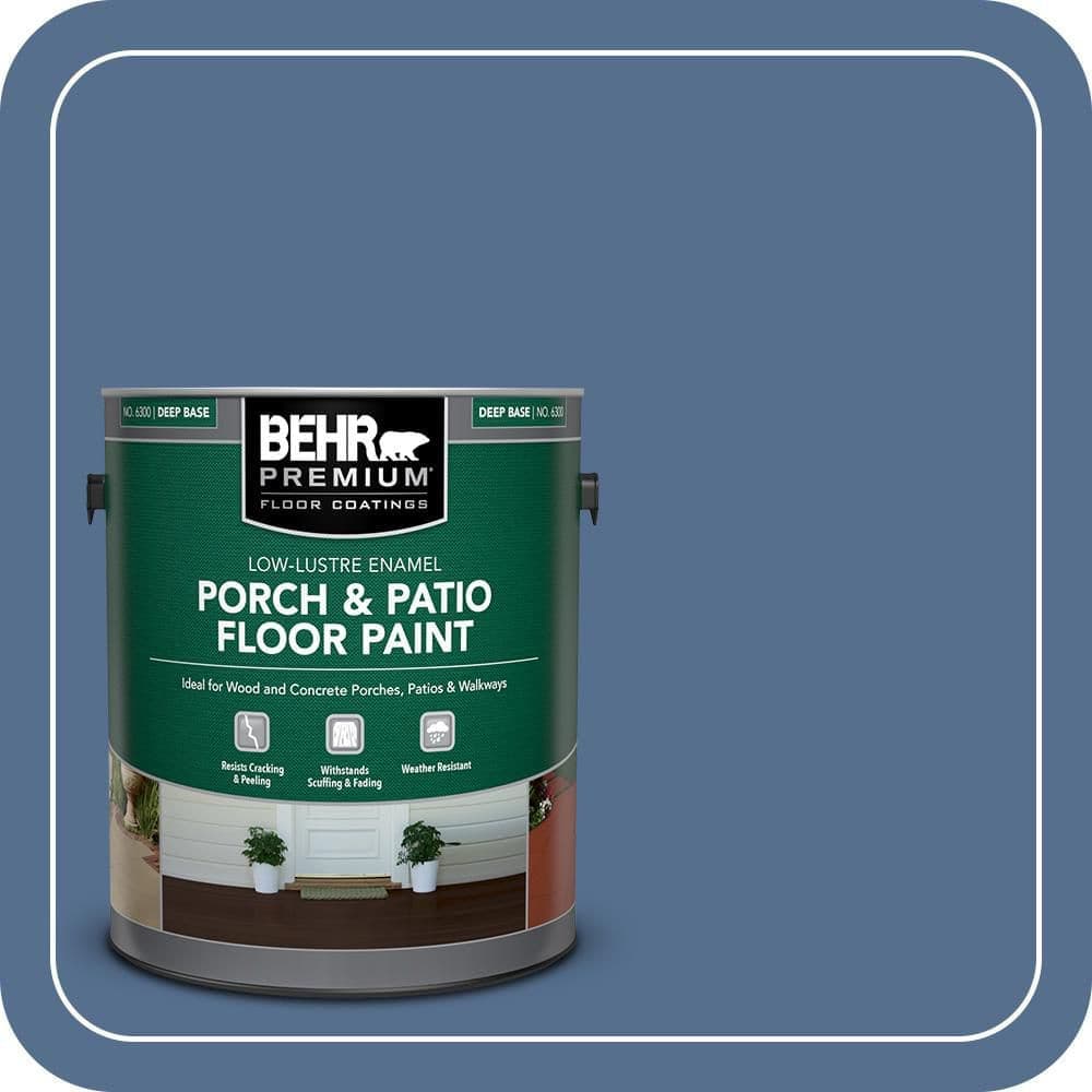 BEHR PREMIUM #PPF-47 Low-Lustre Enamel Interior/Exterior Porch and Patio Floor Paint (1)