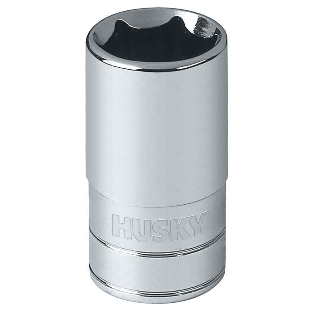 Husky 1/4 in. Drive 3/8 in. 6-Point SAE Standard Socket