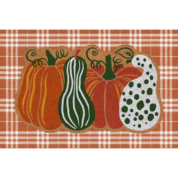 Unbranded Gourds 24 in. x 36 in. Fall Coir Layering Mat