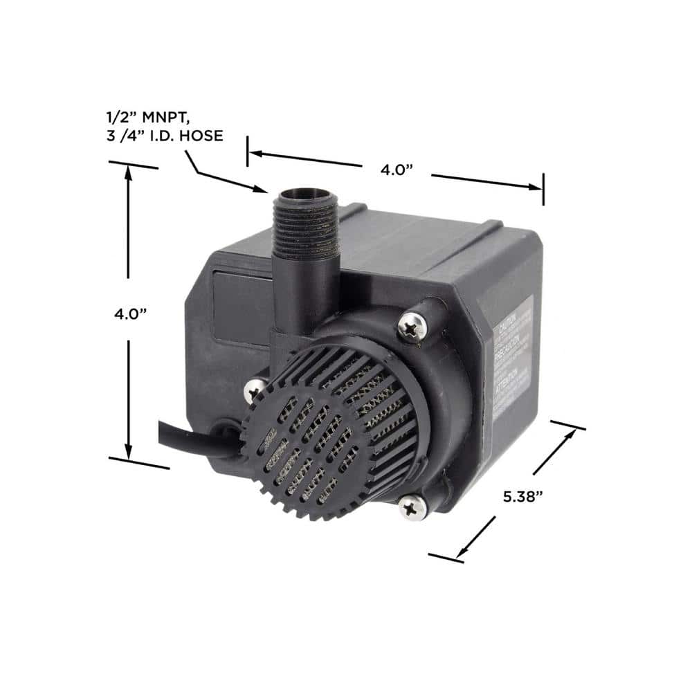 BECKETT 115V 550 GPH 1/20 hp. Submersible Industrial Pump (2)