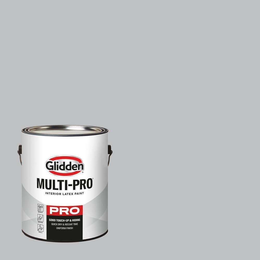 Glidden Multi-Pro 1 gal. PPG1013-3 Whirlwind Semi-Gloss Interior Paint