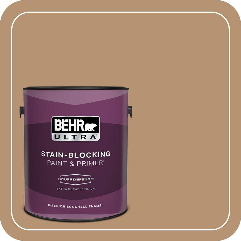BEHR ULTRA 1 gal. #QE-30 Keystone Extra Durable Eggshell Enamel Interior Paint & Primer