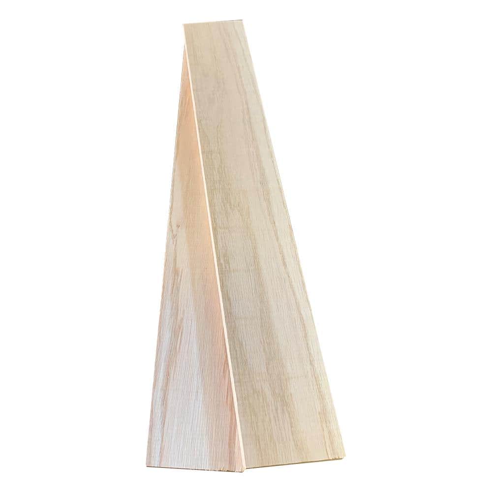 Swaner Hardwood 1 in. x 4 in. x 8 ft. Red Oak S4S Board (2-Pack) (1)