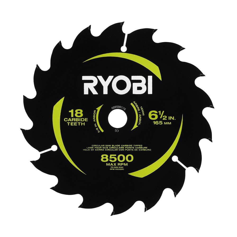 RYOBI . T Carbide Tipped Thin Kerf Circular Saw Blade