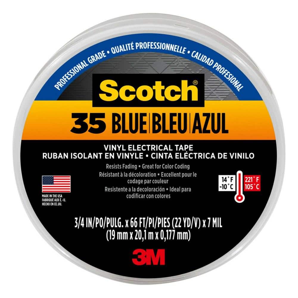 Scotch 3/4 in. 0.007 in. #35 Electrical Tape