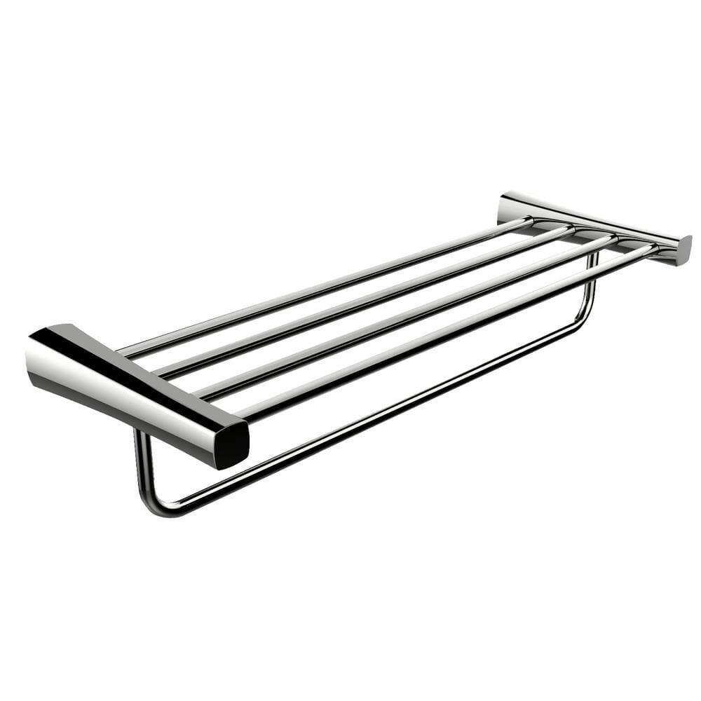 16 GAUGE SINKS 23.9 in. Wall Mounted Towel Bar in Chrome (2)