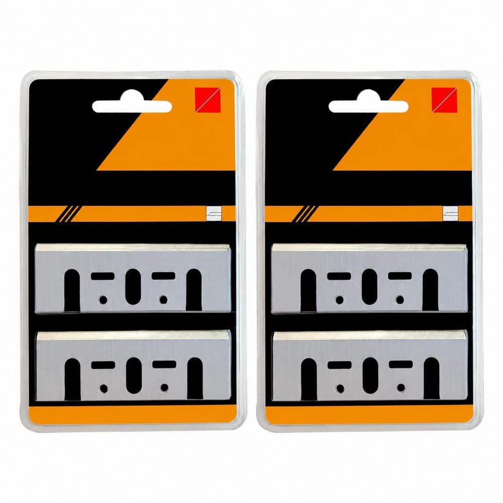 LAIFUCAM Tungsten Carbide Planer Blades with Resharpenable Edge for Makita DeWalt Bosch Ryobi Hand Planer 2 Set (1)