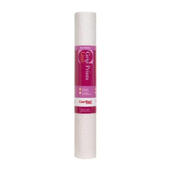 Con-Tact Grip Prints White 2.25 in. D x 96 in. L Heavy Duty Drawer and Shelf Liners (4 Pack) (2)