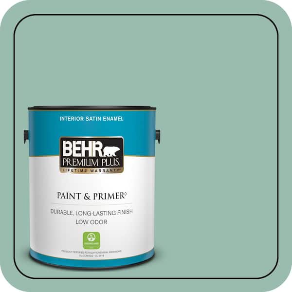 BEHR PREMIUM PLUS #M430-4 Sunstone Enamel Interior/Exterior Paint & Primer Color Sample (4)