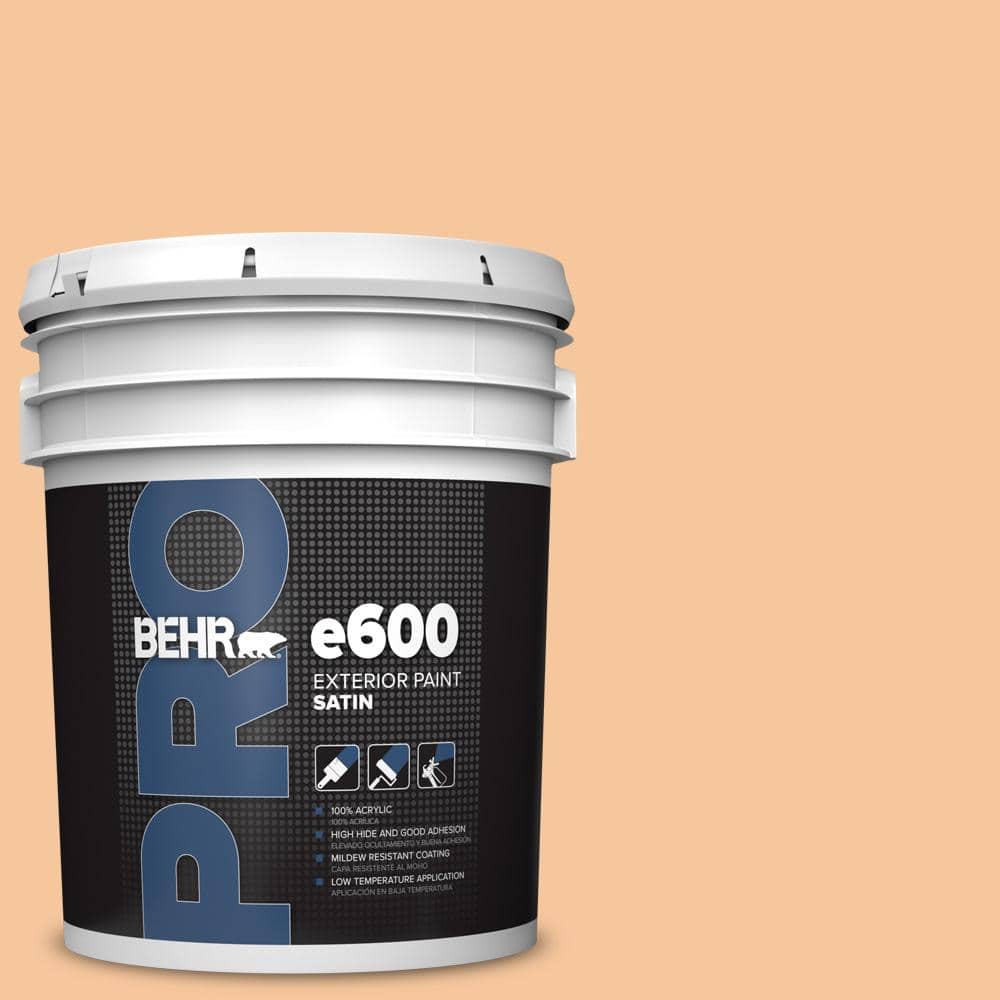 BEHR PRO 5 gal. #M230-4 Cactus Blooms Satin Exterior Paint