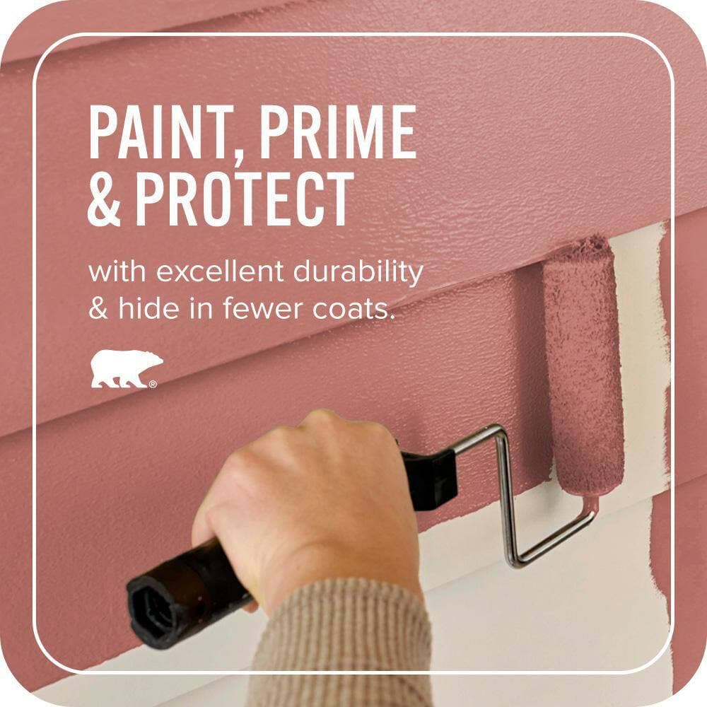 BEHR ULTRA 5 gal. #MQ4-34 Hacienda Tile Satin Enamel Exterior Paint & Primer (3)