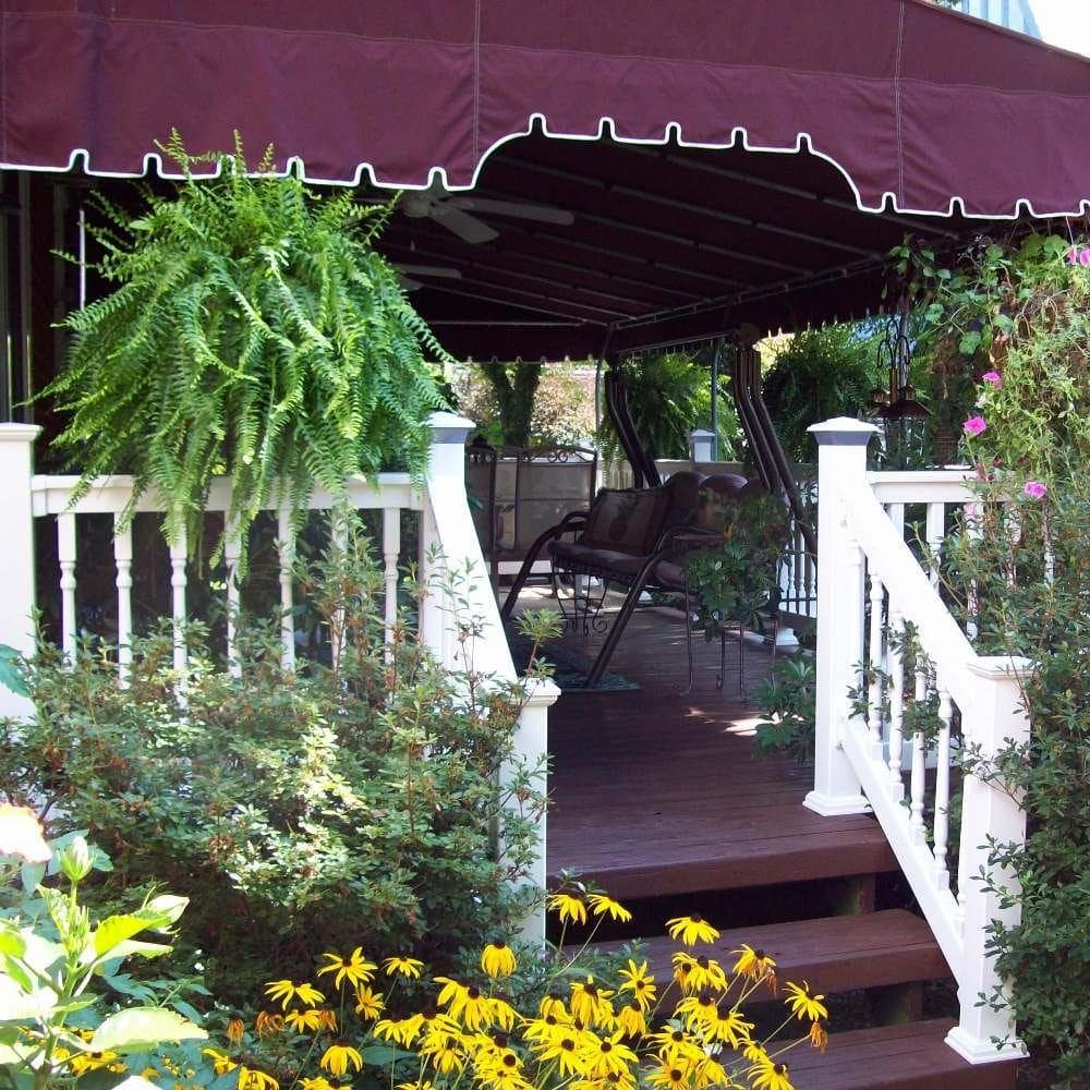 Weatherables Delray 3.5 ft. H x 8 ft. W White Vinyl Stair Railing Kit with Colonial Spindles (3)