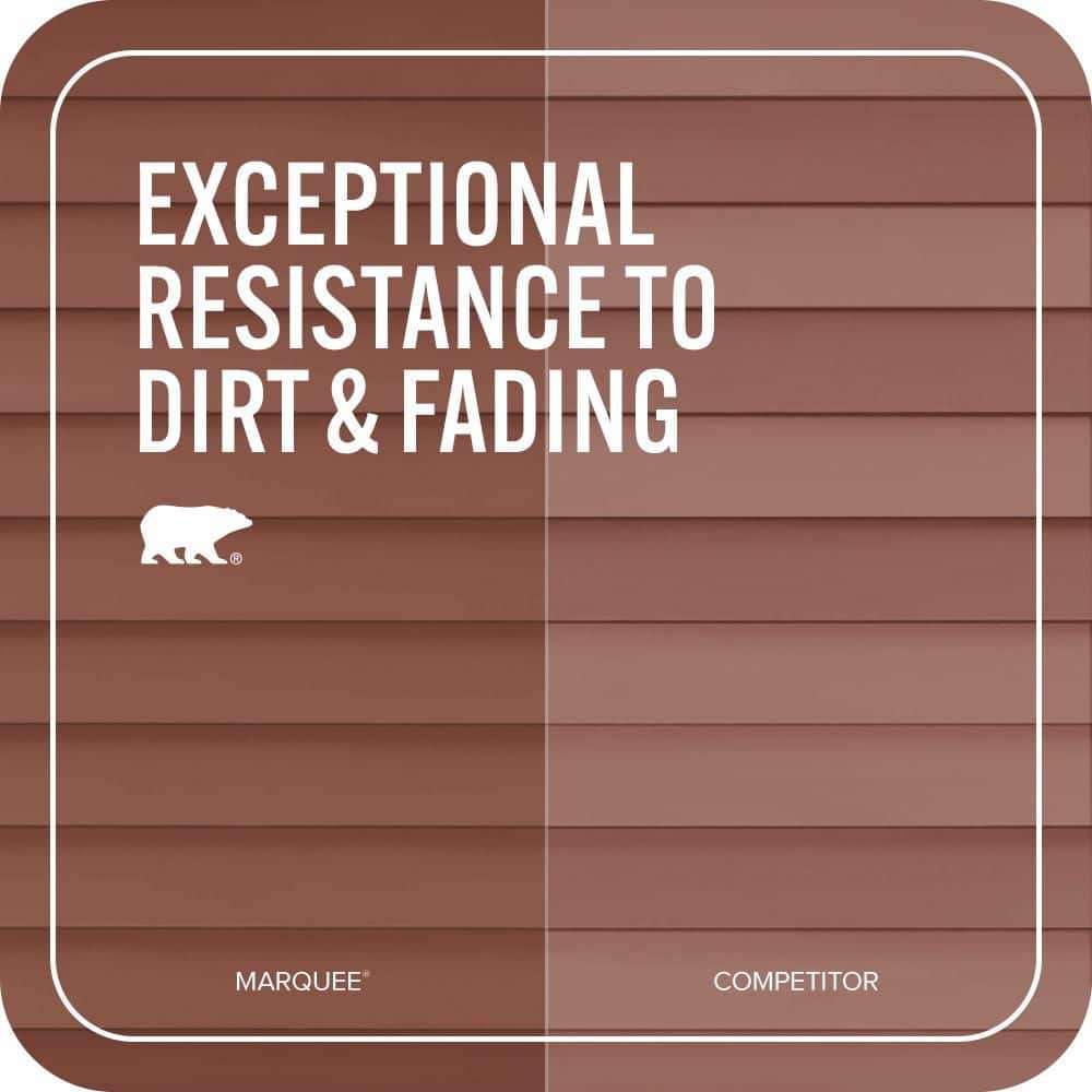 BEHR MARQUEE 1 gal. #S160-7 Red Chipotle Flat Exterior Paint & Primer (4)
