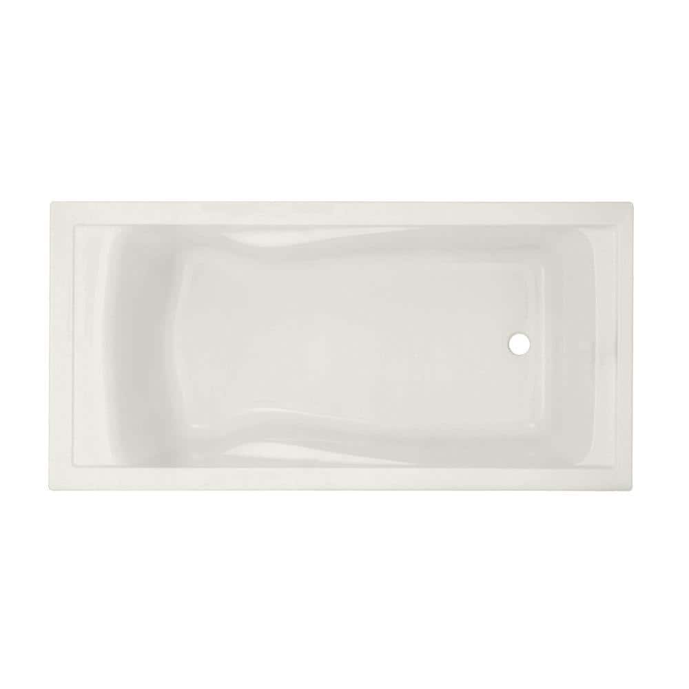 American Standard EverClean 72 in. x 36 in. Rectangular Soaking Bathtub with Reversible Hand Drain in White (2)