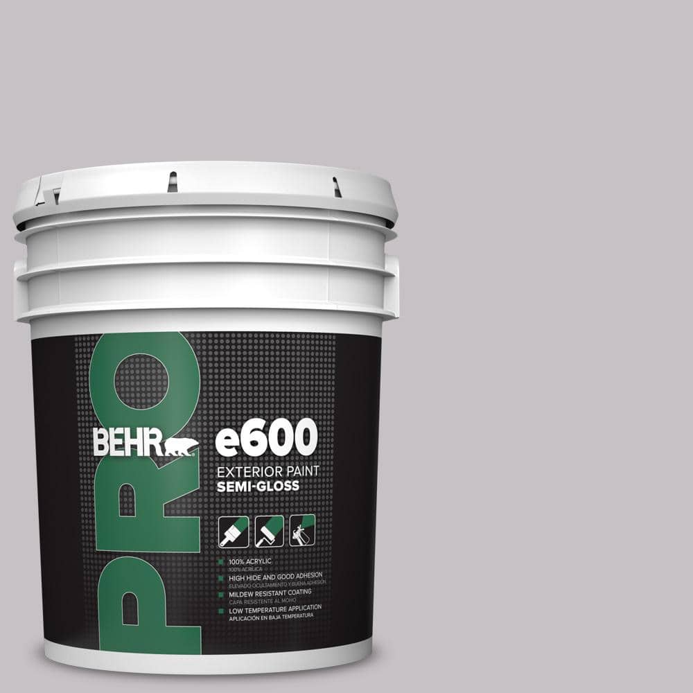 BEHR PRO 5 gal. #MQ5-32 Such Melodrama Semi-Gloss Exterior Paint