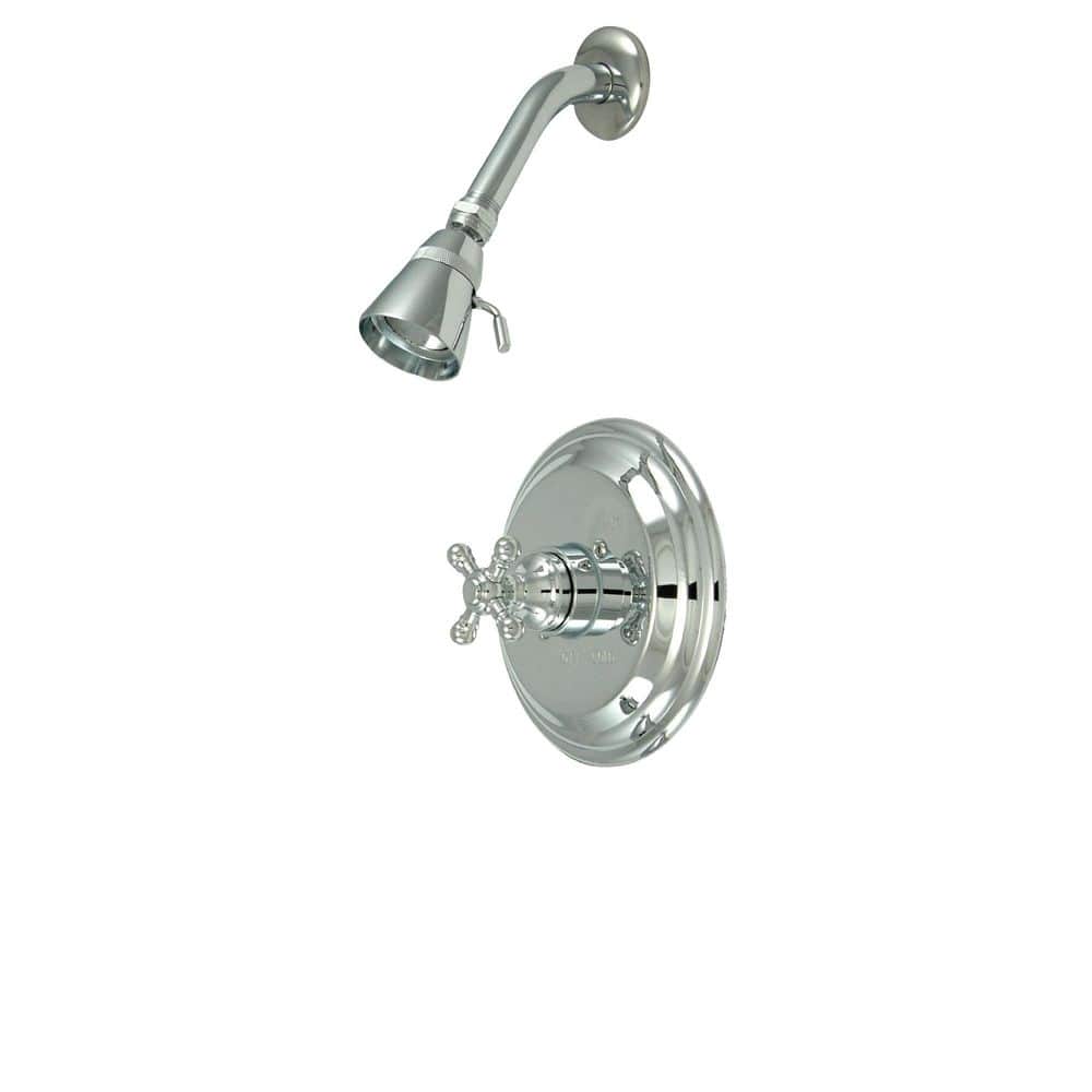 Kingston Brass Metropolitan Single-Handle 1-Spray Pressure Balanced Shower Faucet 1.8 GPM in Polished Chrome (Valve Included) (1)