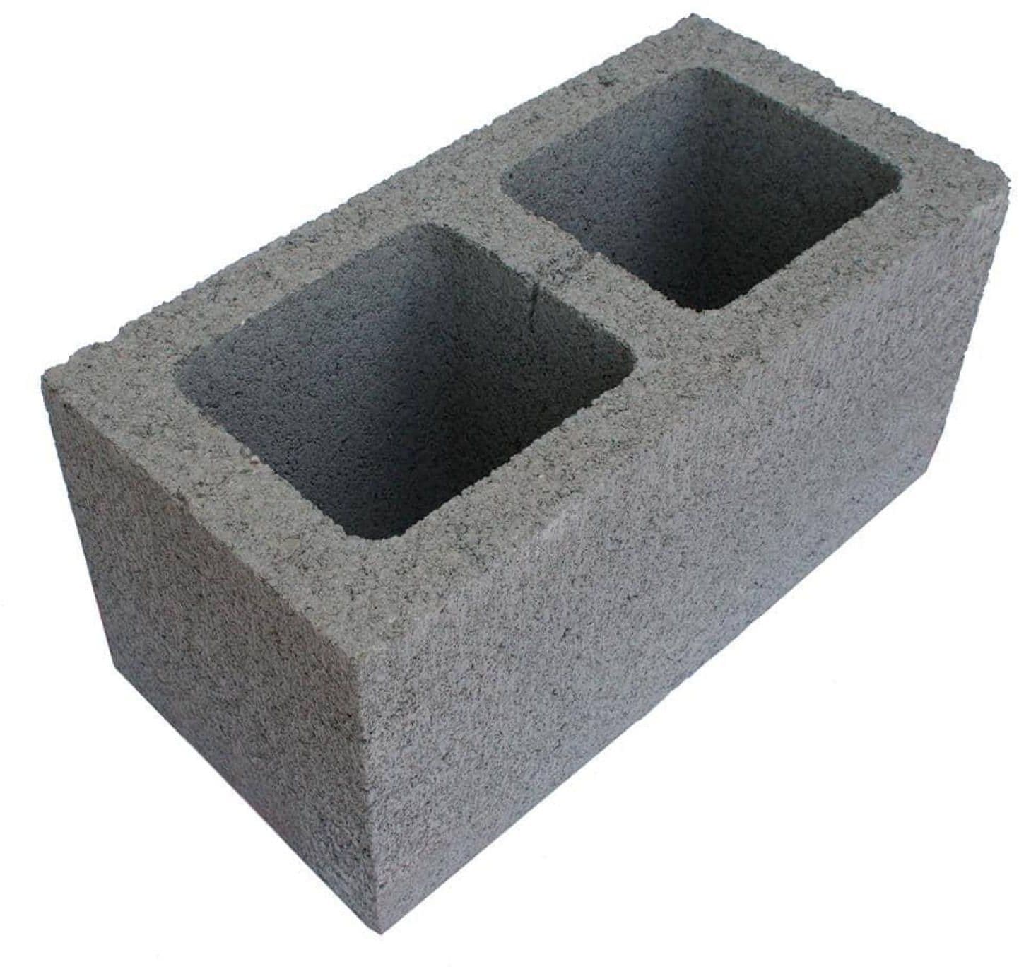 8 in. x 16 in. x 8 in. Grey Concrete Block