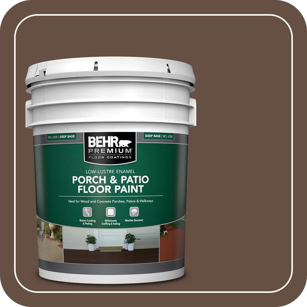 BEHR PREMIUM #760B-7 Low-Lustre Enamel Interior/Exterior Porch and Patio Floor Paint
