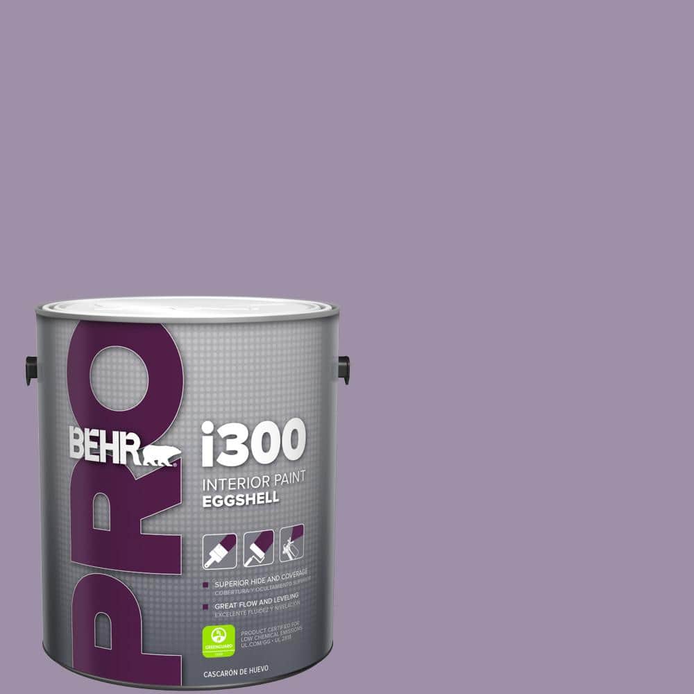 BEHR PRO 1 gal. #S100-4 Ancestry Violet Eggshell Interior Paint