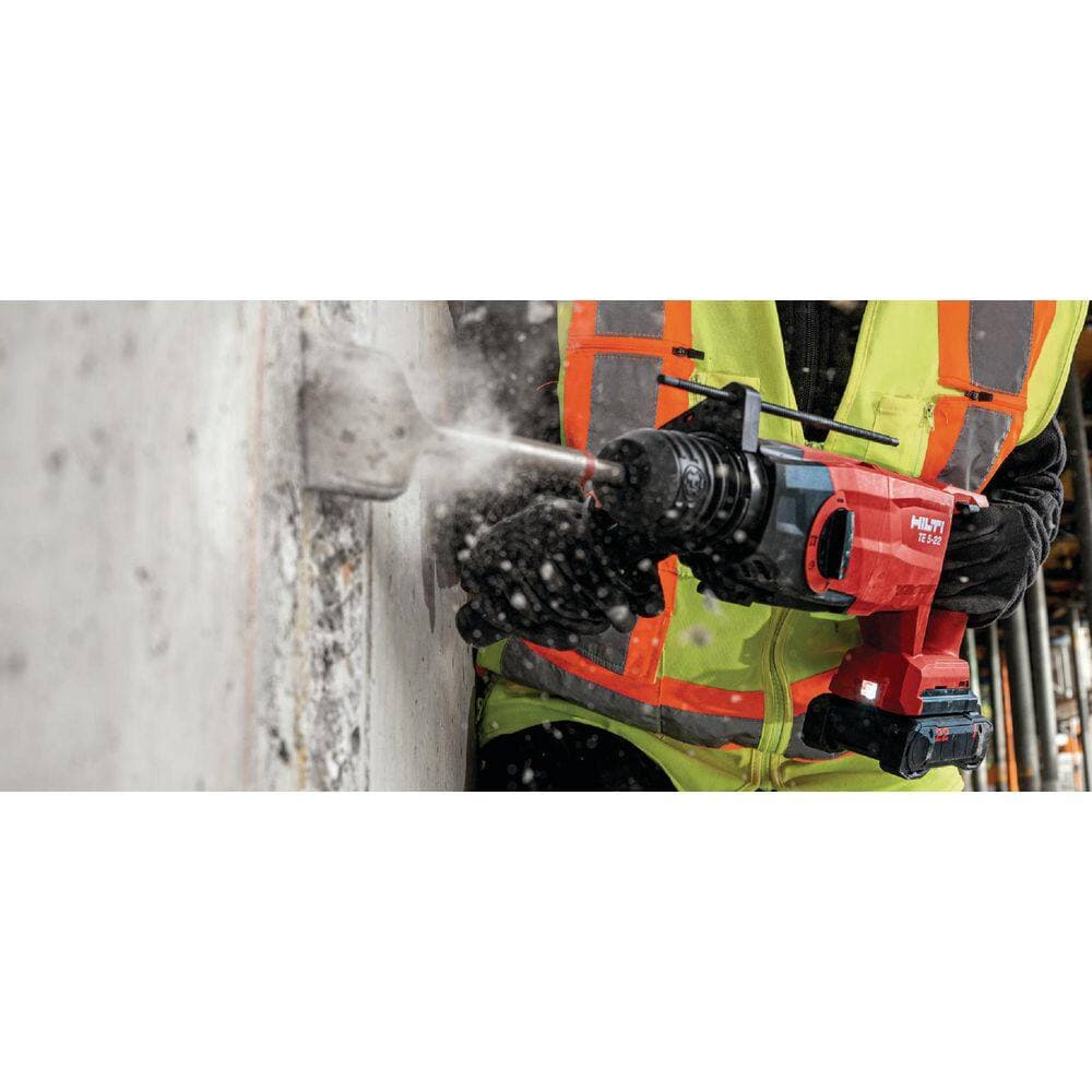 Hilti 22V Nuron TE 5 SDS-Plus Lithium-Ion Cordless Rotary Hammer with Active Torque Control (ATC) and (8) 1/4 in. TE-CX Bits (2)